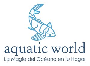 Logo de Aquatic World, acuario en Tijuana especializado en peces de agua dulce, acuarios plantados y accesorios para acuarios
